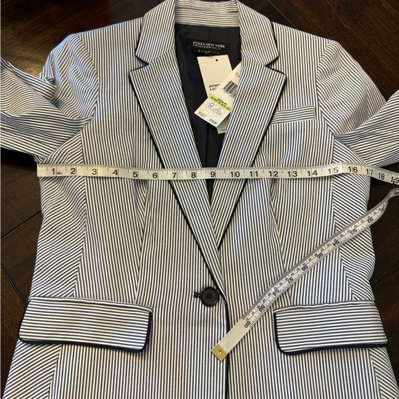 Pin Striped Blazer From Jones New York - Picture 6 of 9